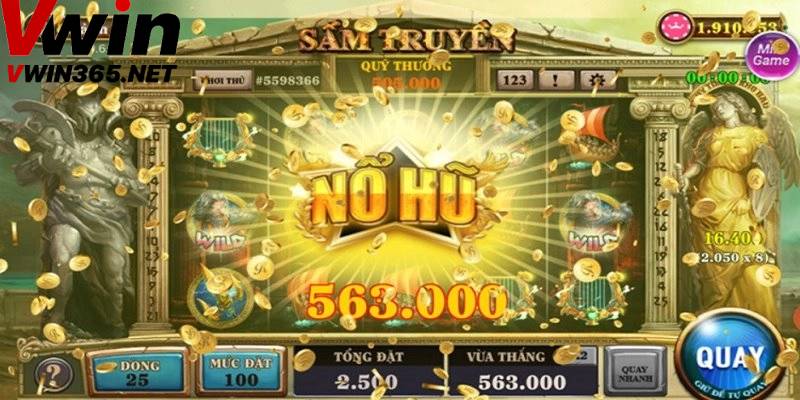 Cách chơi nổ hũ tại Vwin