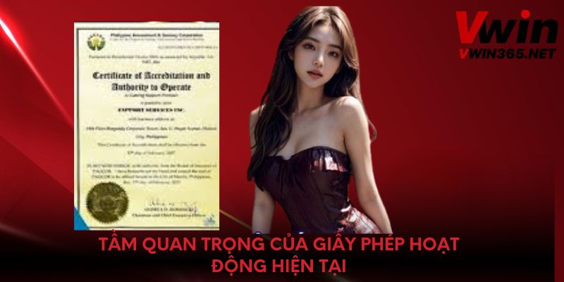 Tầm quan trọng của giấy phép hoạt động hiện tại
